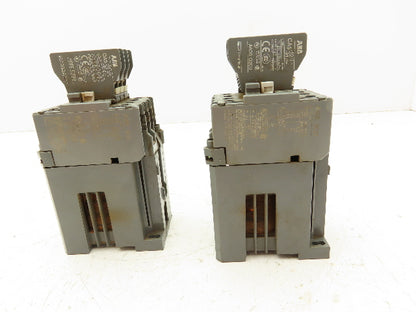 ABB BC25 CA5 Contactor With Auxiliary Contact CA5 24VDC 45A 3PH Lot Of 2