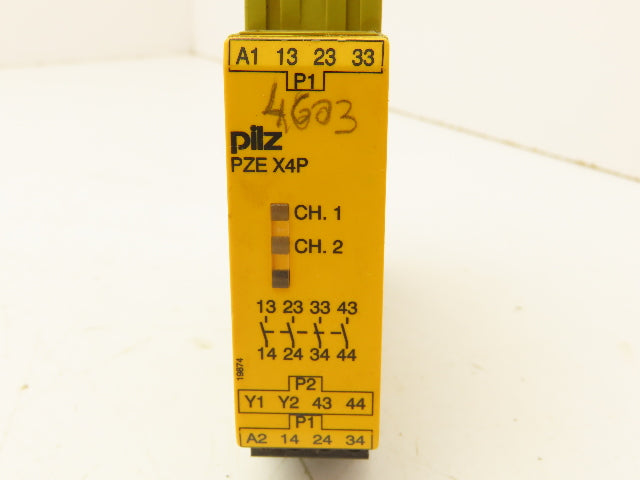 Pilz PZE X4P Safety Relay 24VDC 4 NO 2.5W Lot Of 7