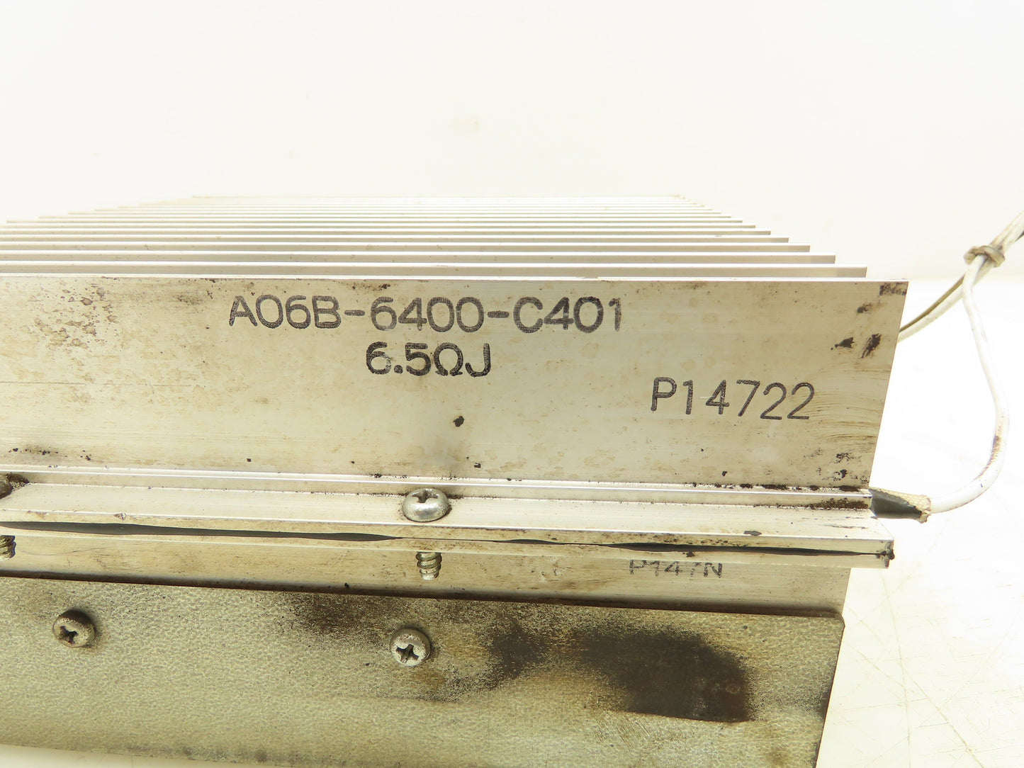 FANUC A06B-6400-C401 Resistor and Heatsink For Robots 6.5 OHM