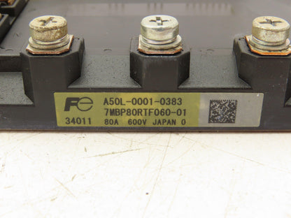 Fanuc A50L-0001-0383 Bridge Rectifier Transistor Power Block 80A 600V Lot of 3