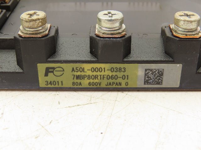 Fanuc A50L-0001-0383 Bridge Rectifier Transistor Power Block 80A 600V Lot of 3