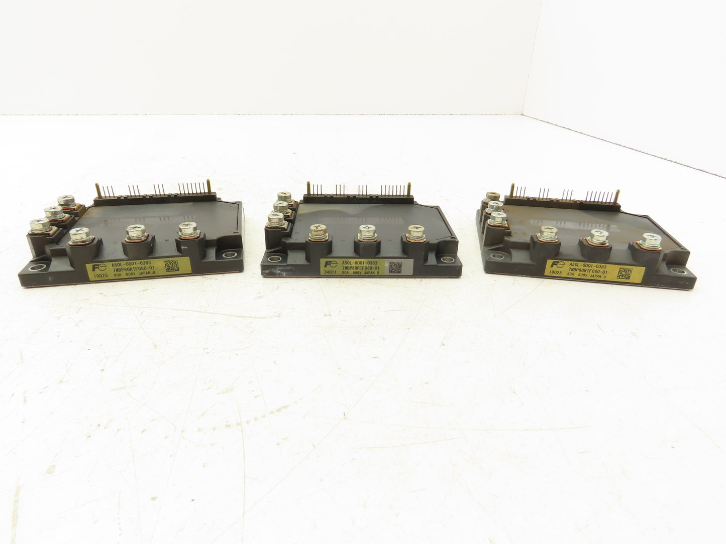Fanuc A50L-0001-0383 Bridge Rectifier Transistor Power Block 80A 600V Lot of 3