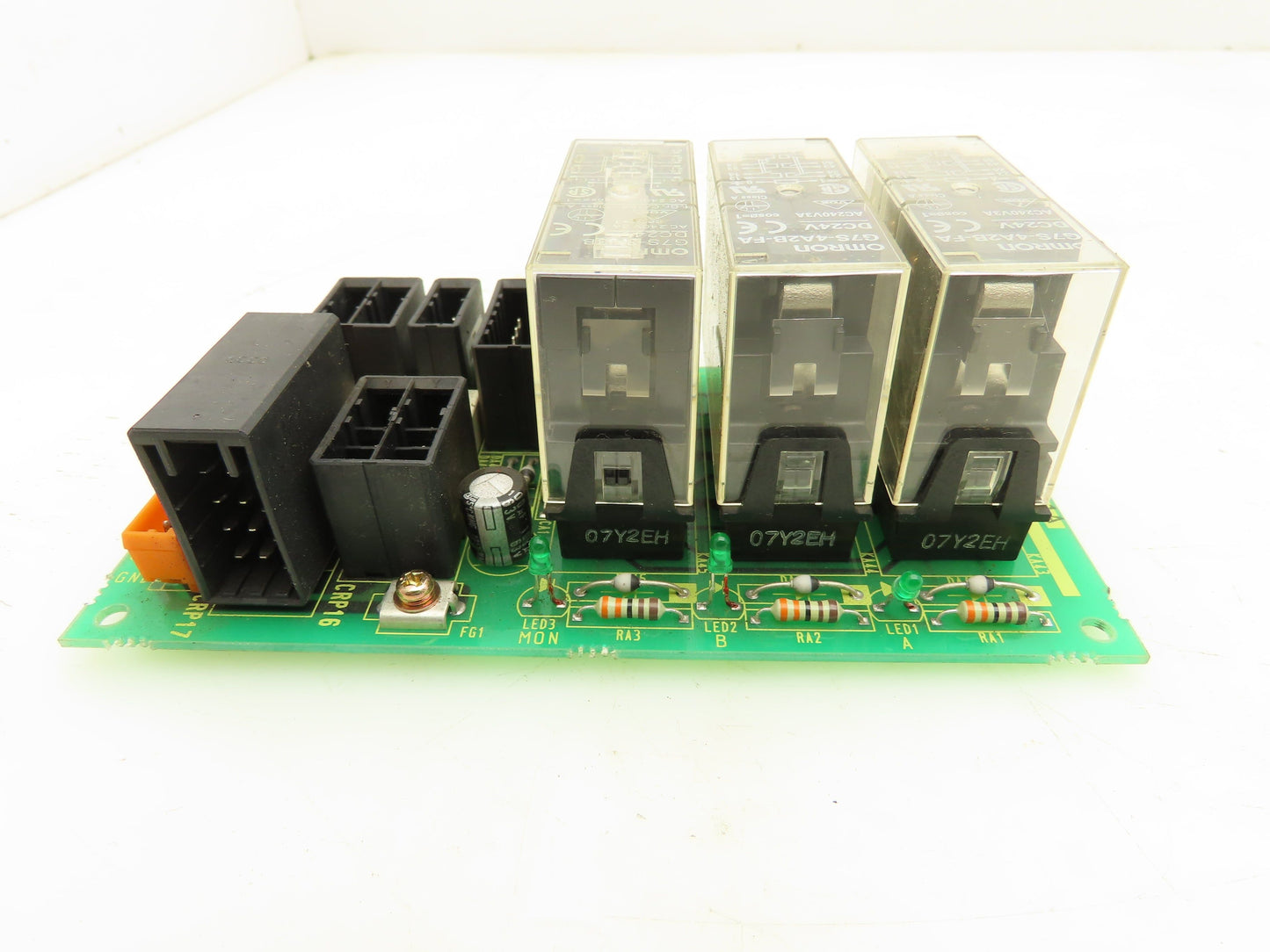 Fanuc A20B-1007-0540/01A Relay Circuit Board With 3 Relays