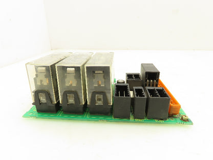 Fanuc A20B-1007-0540/01A Relay Circuit Board With 3 Relays