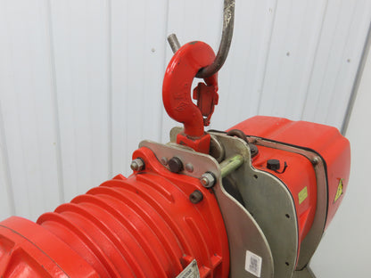 Advantage 100 1 Ton Electric Chain Hoist 26 FPM 18' Travel 16' Pendant 460 Volt