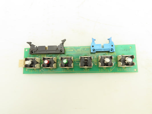 Fanuc A20B-1007-0850/04B Switch Control Board PBC Operator Panel
