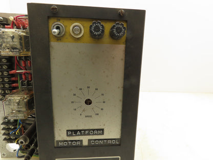 Bodine DPM-6130E DC Motor Speed Control 115V 7.8A Input Missing Potentiometer