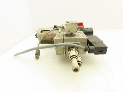 SMC AW40-04 Pneumatic Air Treatment Soft Start Valve And Lock Out Hand Valve