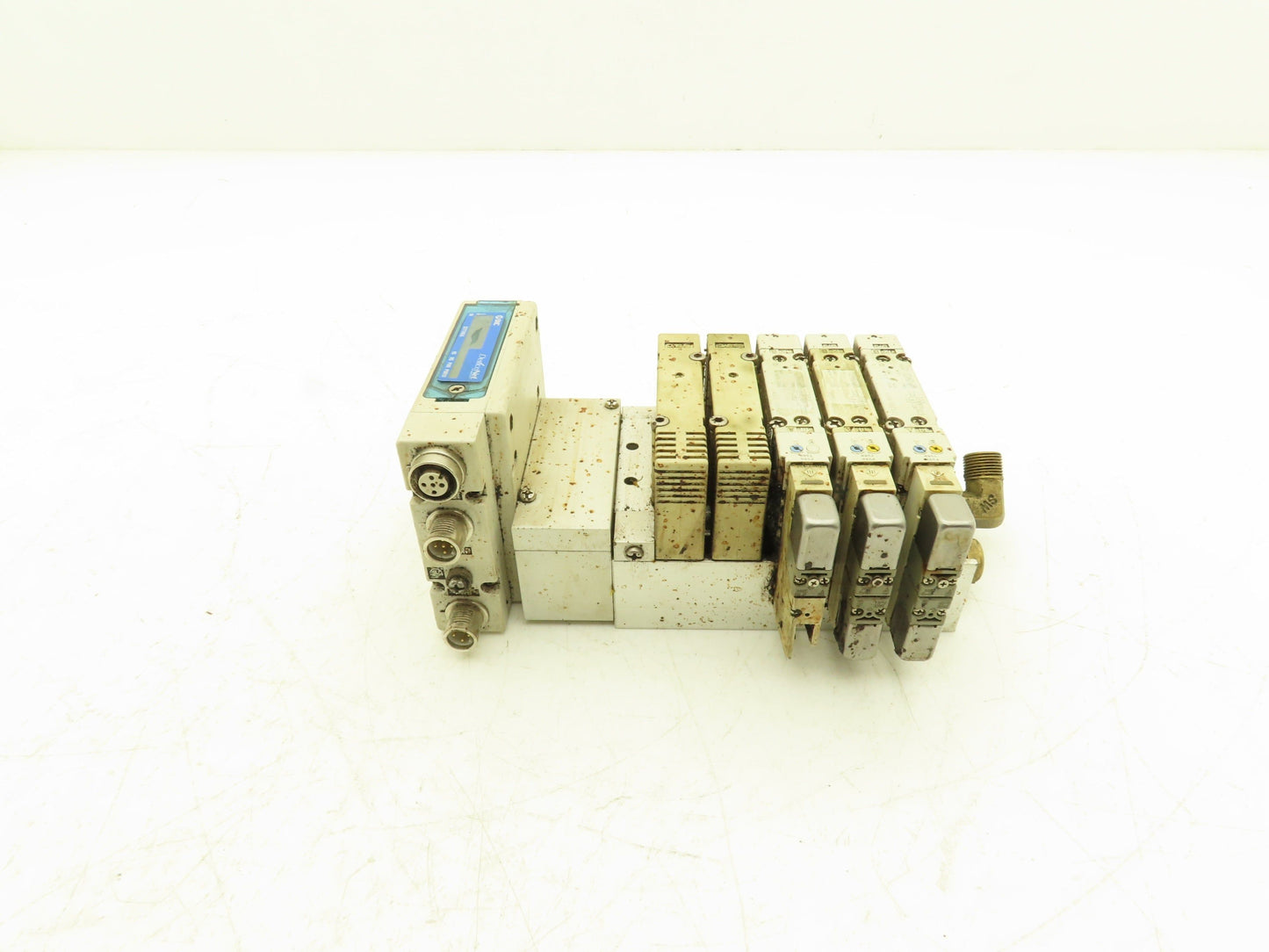 SMC EX260-SDN4 Devicenet Fieldbus Interface 5-Station Solenoid Manifold 24VDC