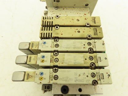 SMC EX260-SDN4 Devicenet Fieldbus Interface 5-Station Solenoid Manifold 24VDC