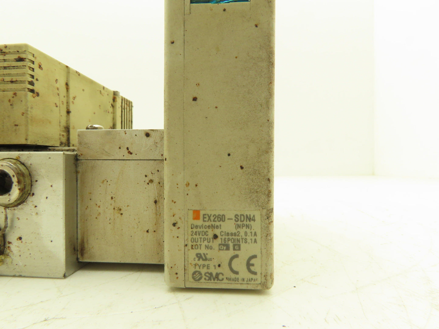 SMC EX260-SDN4 Devicenet Fieldbus Interface 5-Station Solenoid Manifold 24VDC