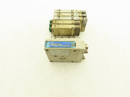 SMC EX260-SDN4 Devicenet Fieldbus Interface 5-Station Solenoid Manifold 24VDC