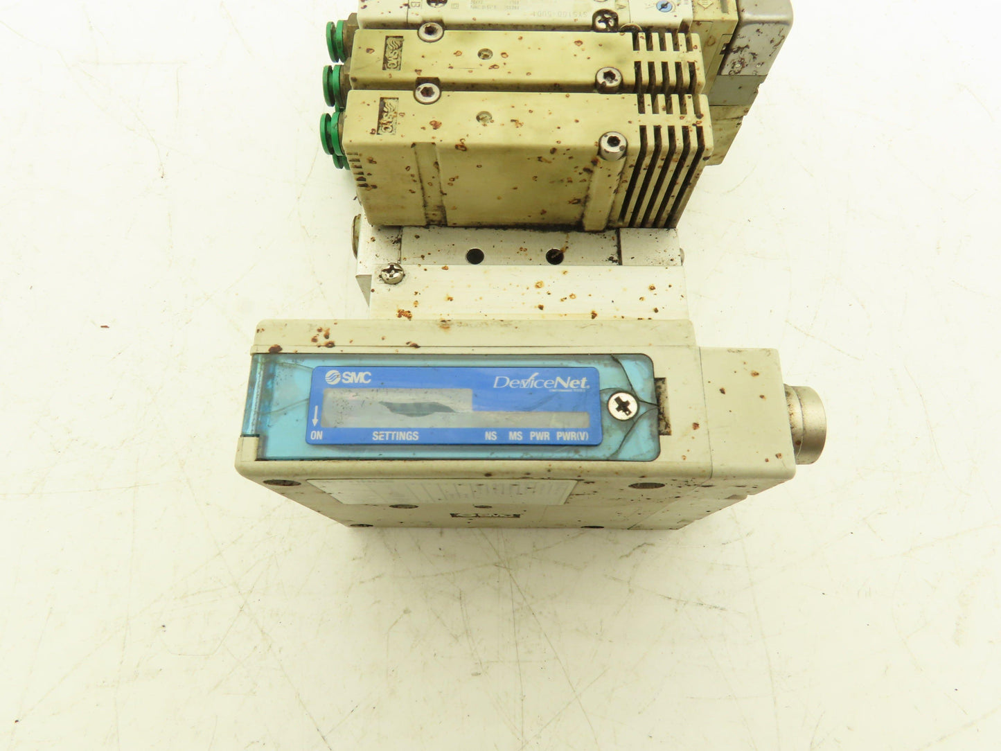 SMC EX260-SDN4 Devicenet Fieldbus Interface 5-Station Solenoid Manifold 24VDC