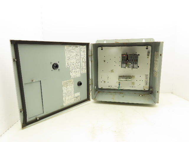 ABB OS30AJ12 Fusible 30A Disconnect Switch Electrical Enclosure 16x14x7"