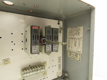ABB OS30AJ12 Fusible 30A Disconnect Switch Electrical Enclosure 16x14x7"