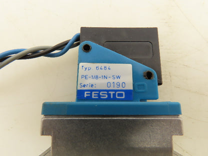 Festo PE-18-1N-SW PE Converter Pneumatic Electric Pressure Transducer