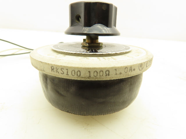 Ohmite RKS100 Rheostat Resistor 100 Ohm 1 Amp 100W Potentiometer Lot of 2