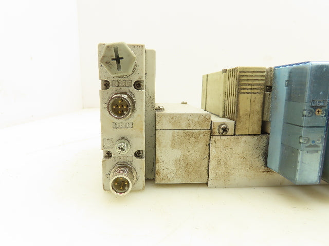 SMC EX260-SDN4 Devicenet Interface Unit With 8 Station Manifold Block 24VDC