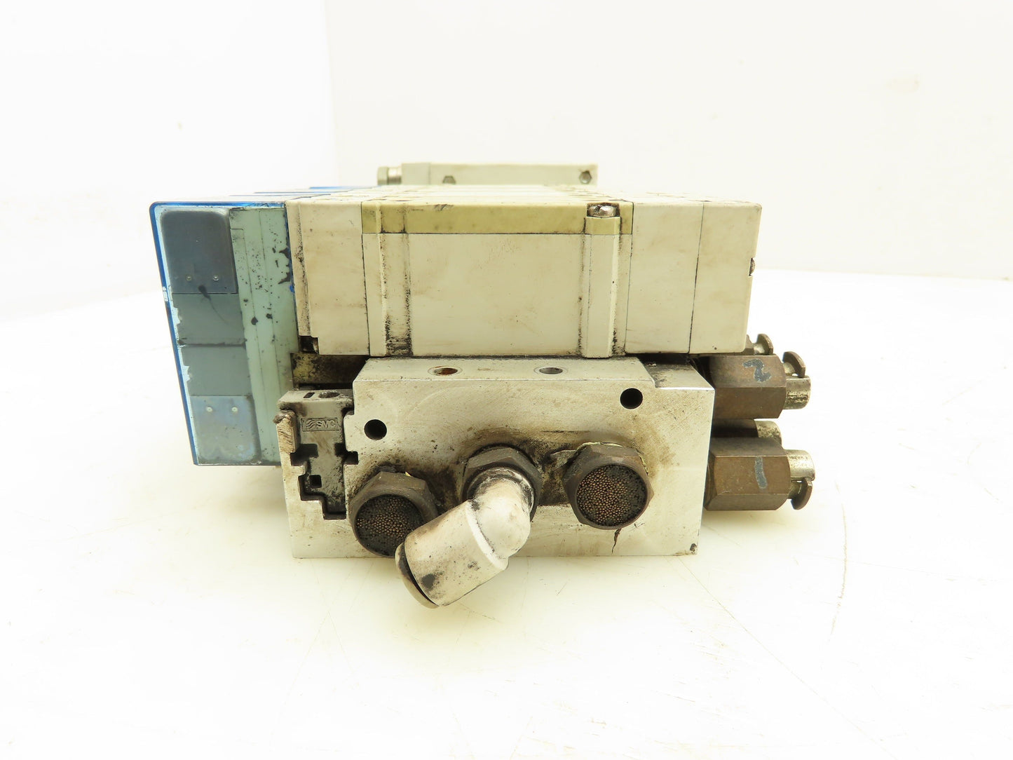 SMC EX260-SDN4 Devicenet Interface Unit With 8 Station Manifold Block 24VDC