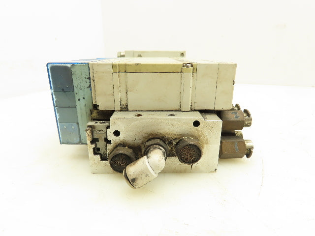 SMC EX260-SDN4 Devicenet Interface Unit With 8 Station Manifold Block 24VDC