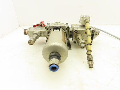 SMC AW40-04CE Filter Regulator With Soft Start Valve And 3 Port Lock Out Valve