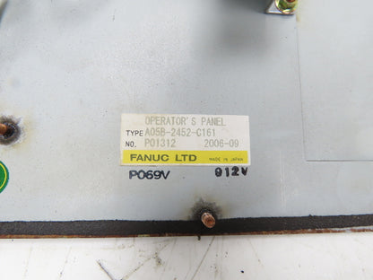 Fanuc A05B-2452-C161 Operator Control Panel