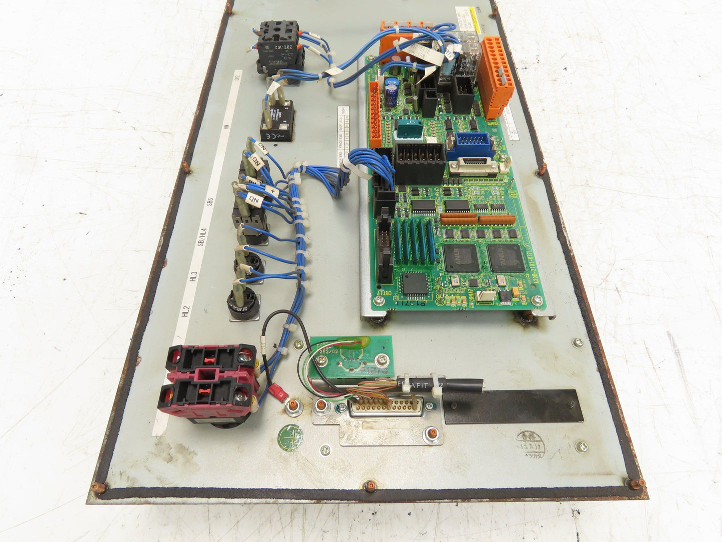 Fanuc A20B-2101-0370/10A A05B-2502-C053 Operator Control Panel