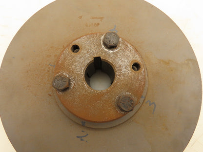 Browning 6J80P Poly-V Sheave 6 Grove Pulley 8" OD 1" P1 Bushing Bore