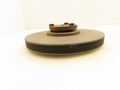 Browning 6J80P Poly-V Sheave 6 Grove Pulley 8" OD 1" P1 Bushing Bore