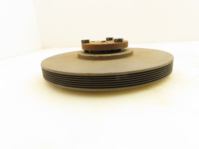 Browning 6J80P Poly-V Sheave 6 Grove Pulley 8" OD 1" P1 Bushing Bore