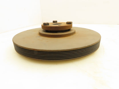 Browning 6J80P Poly-V Sheave 6 Grove Pulley 8" OD 1" P1 Bushing Bore