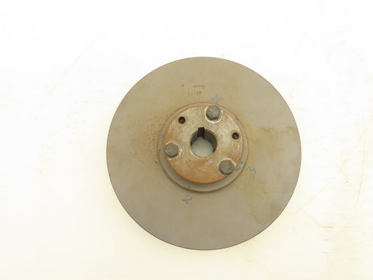 Browning 6J80P Poly-V Sheave 6 Grove Pulley 8" OD 1" P1 Bushing Bore