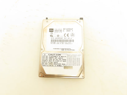 Toshiba HDD2180 Disk Hard Drive 16GB 4200RPM ATA 100 2.5" 2MB Cache