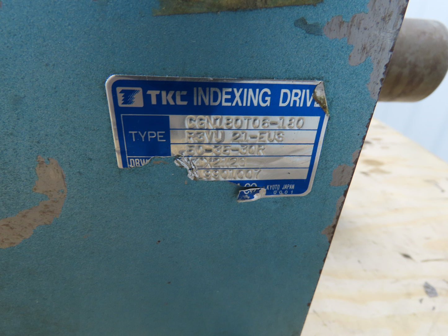 TKC Rotary Index Drive Table CGN180T06-180 R3VU 21-EUS 50-35-30R