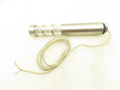 Werma 69400055 Signal Light Tower 24VDC Green Amber Red Stainless IP65