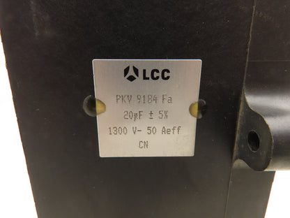 LCC PKV9184FA Encased Capacitor Module Rectangle 20uF 1300V  Lot of 3