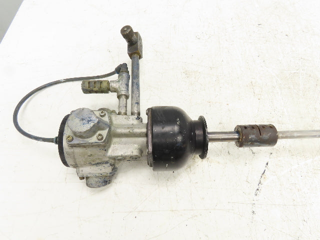 Air Motor Pneumatic Paint Mixer Agitator 3-Blade 6" Impeller 26" Length