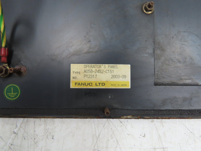 Fanuc A05B-2452-C151 Operator Control Panel