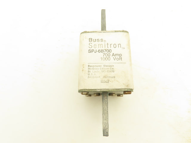 Bussmann SPJ6B700 Buss Semitron Fuse 700A 1000V