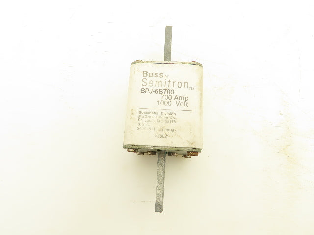 Bussmann SPJ6B700 Buss Semitron Fuse 700A 1000V