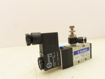 Shako PU322-02-S Pneumatic Pilot  Solenoid Valve 24VDC 3/2Way