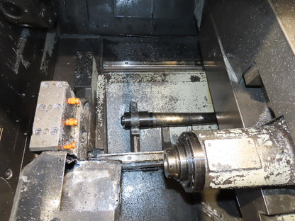Star KNC 32 II  6-Axis Swiss CNC Lathe with Chip Conveyor