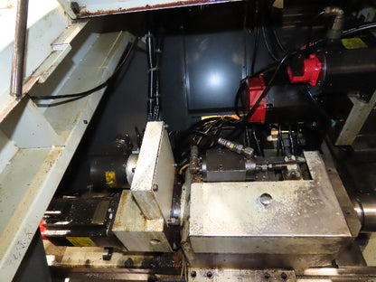 Star KNC 32 II  6-Axis Swiss CNC Lathe with Chip Conveyor