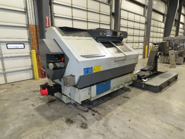 Star KNC 32 II  6-Axis Swiss CNC Lathe with Chip Conveyor