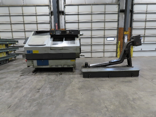 Star KNC 32 II  6-Axis Swiss CNC Lathe with Chip Conveyor