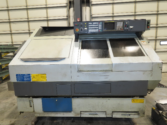 Star KNC 32 II  6-Axis Swiss CNC Lathe with Chip Conveyor