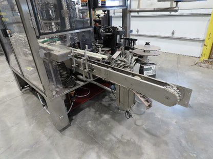 Krones Autocol K747-458 Labeler Machine 12-Bottle Auto Feed Adhesive Labeling