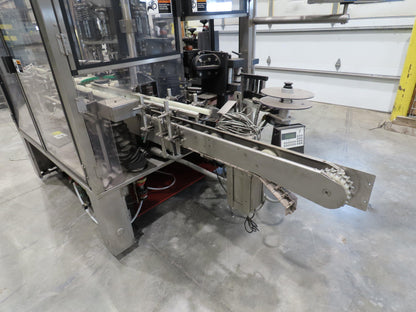 Krones Autocol K747-458 Labeler Machine 12-Bottle Auto Feed Adhesive Labeling