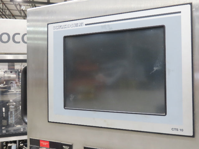 Krones Autocol K747-458 Labeler Machine 12-Bottle Auto Feed Adhesive Labeling