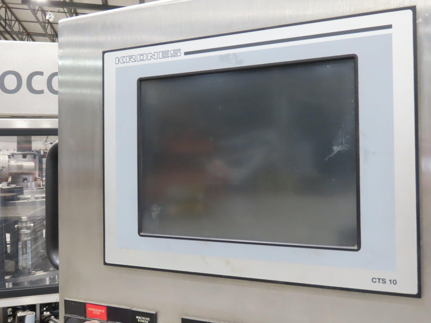 Krones Autocol K747-458 Labeler Machine 12-Bottle Auto Feed Adhesive Labeling